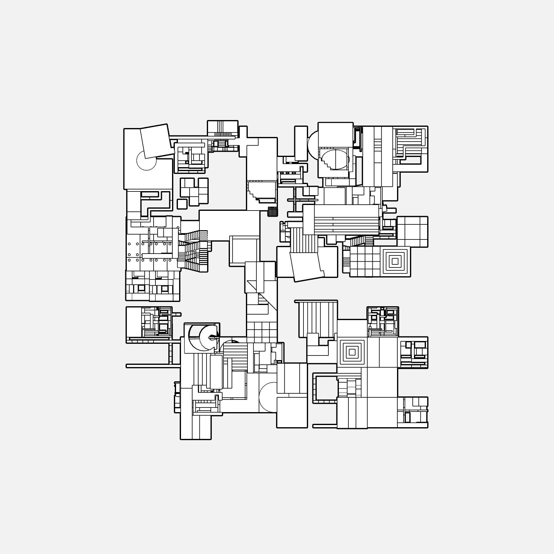 Tadao Ando × Charles Correa, a view