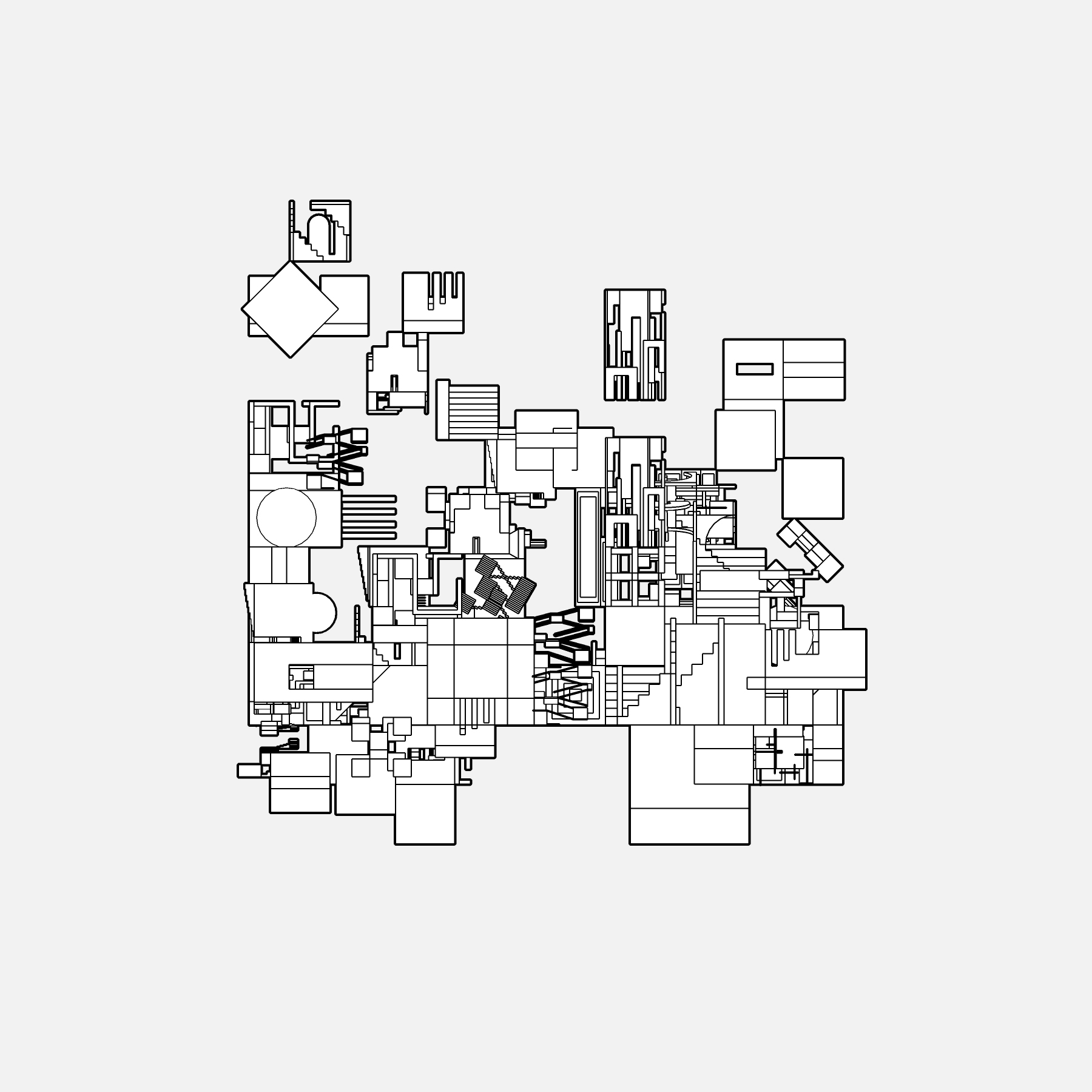 Tadao Ando × Charles Correa, a view