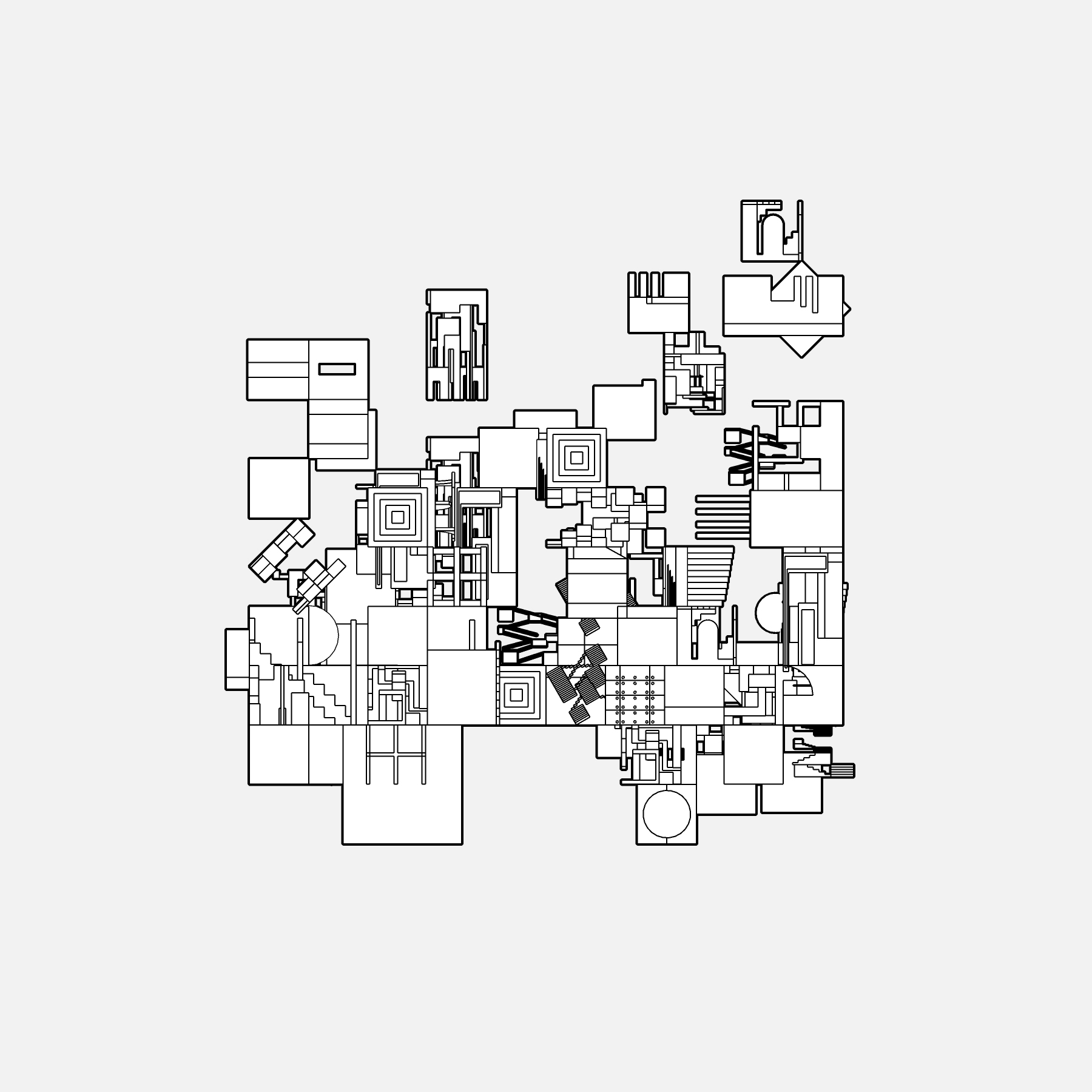 Tadao Ando × Charles Correa, a view
