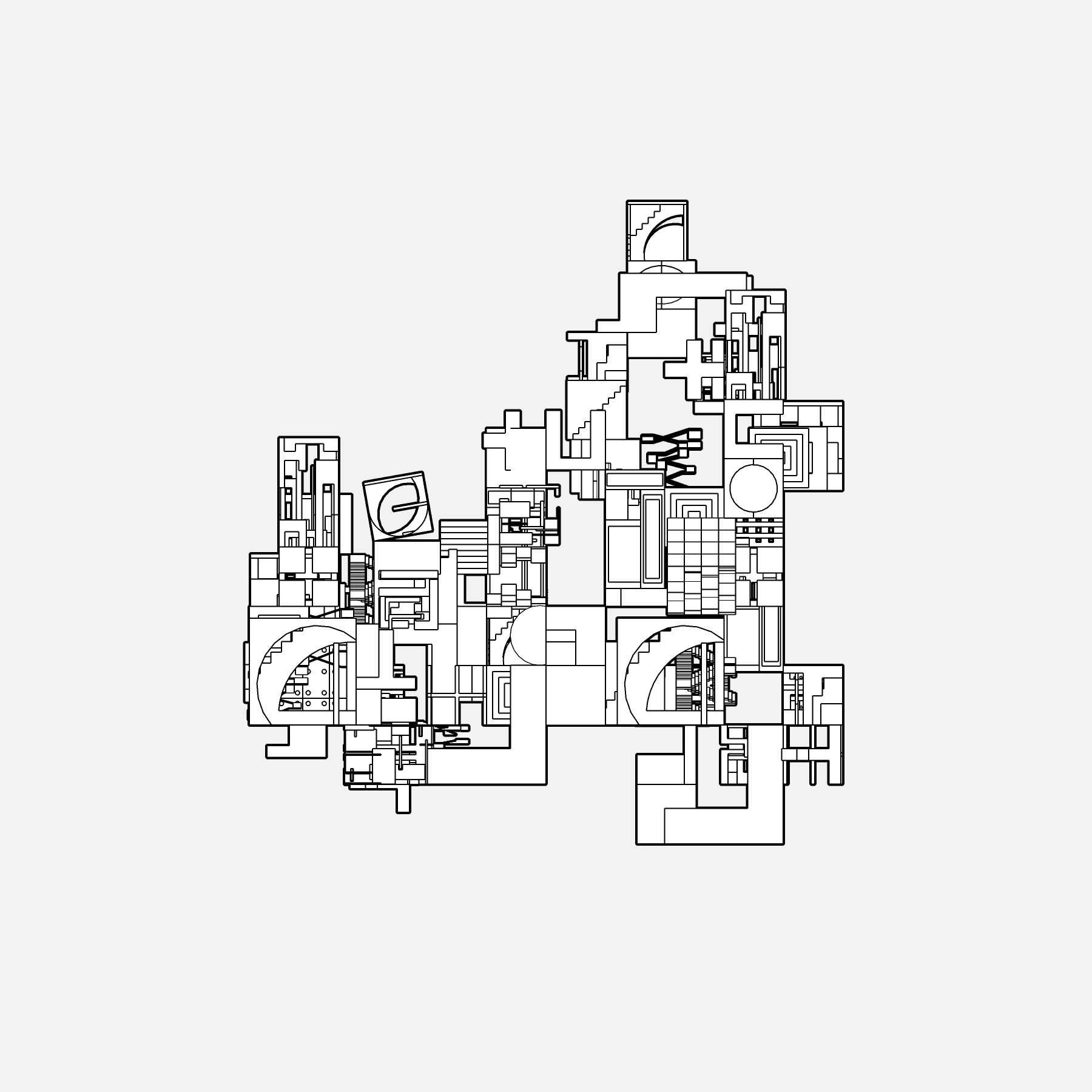 Tadao Ando × Charles Correa, a view