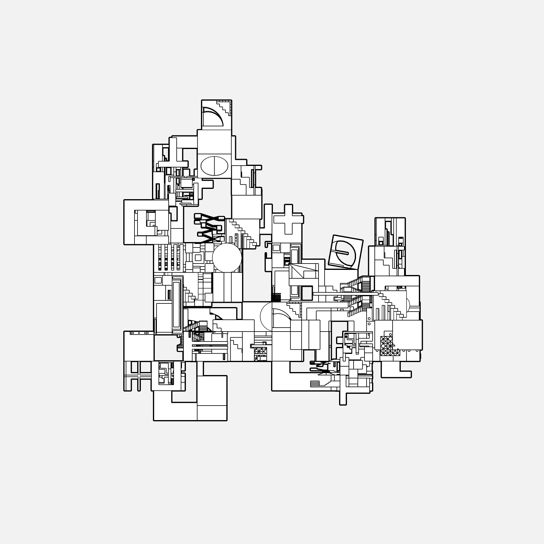 Tadao Ando × Charles Correa, a view