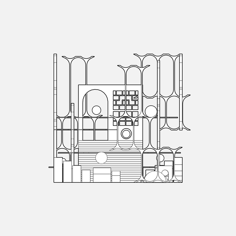 Toyo Ito × Le Corbusier, a view