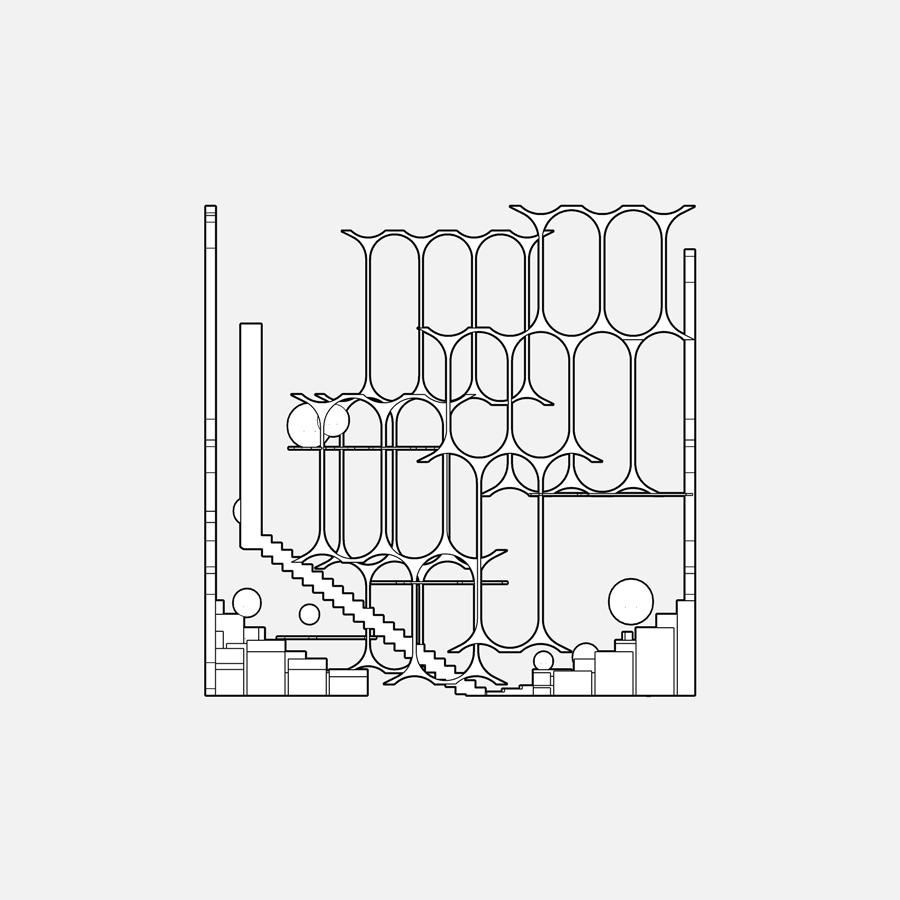 Toyo Ito × Le Corbusier, a view