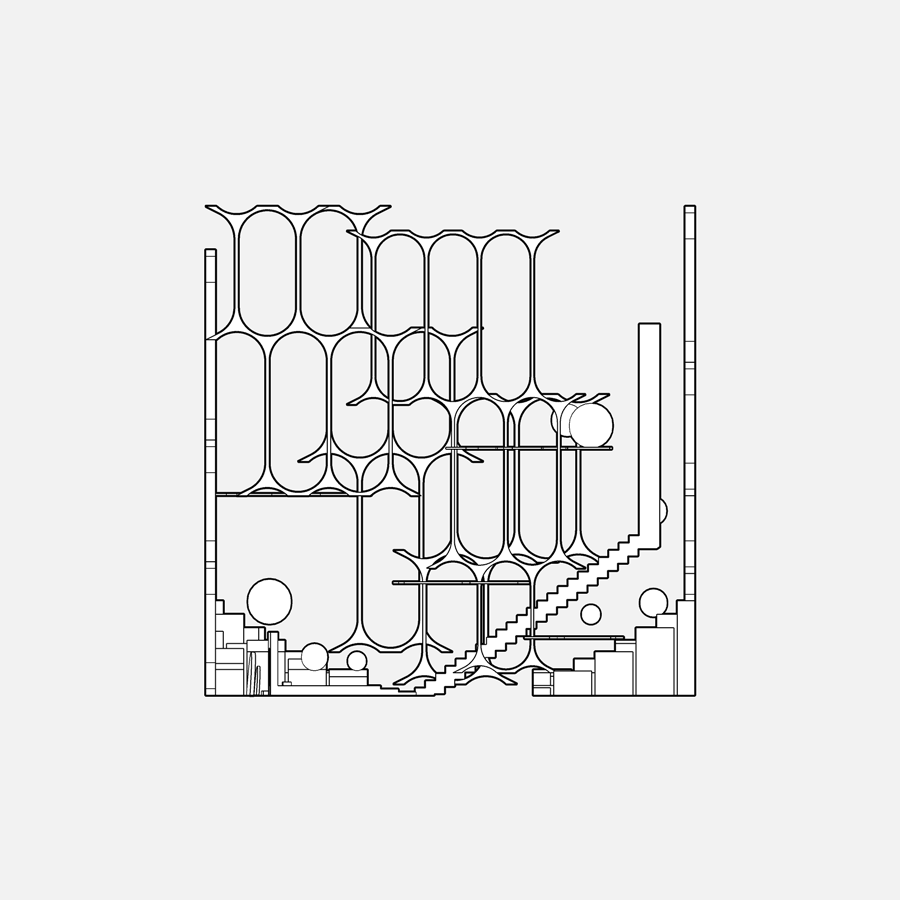 Toyo Ito × Le Corbusier, a view