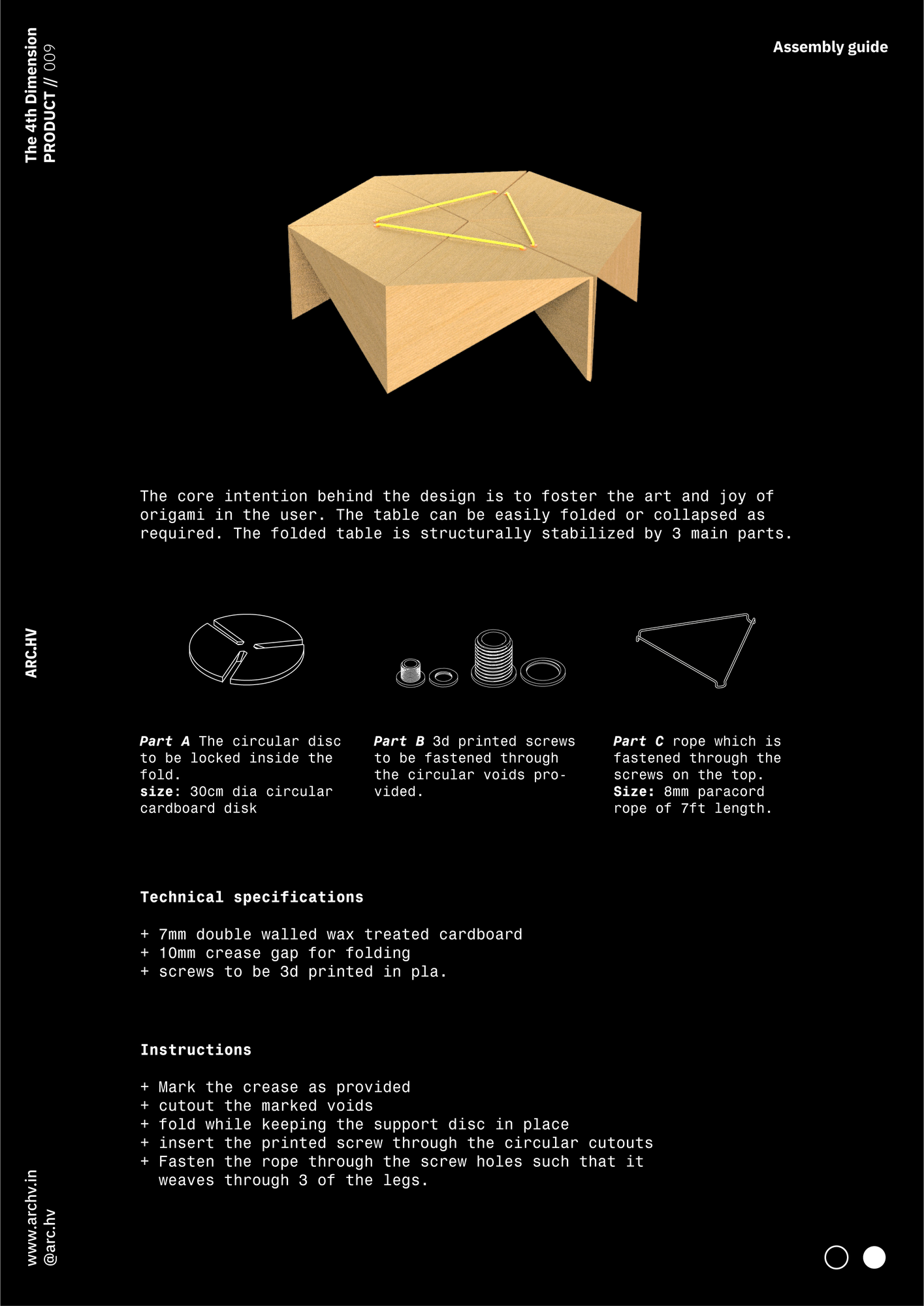 Pop-Up Table