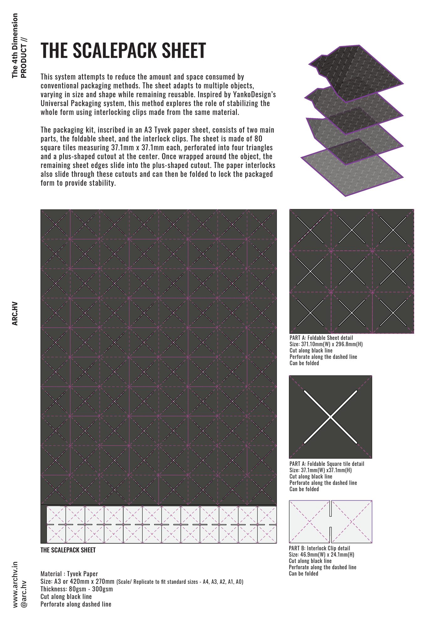 Scale Pack Sheet
