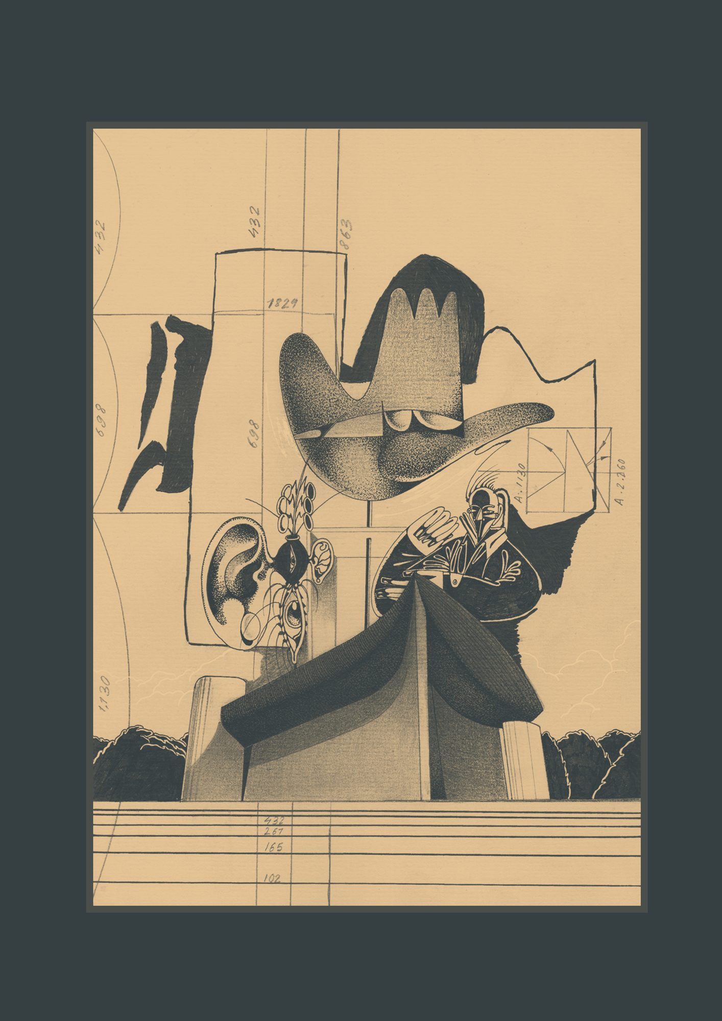 Le Corbusier by Sajid Wajid Sheikh