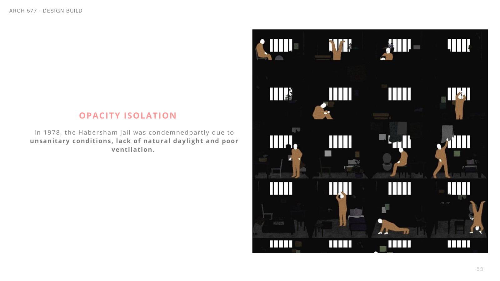 Float — opacity and isolation concept