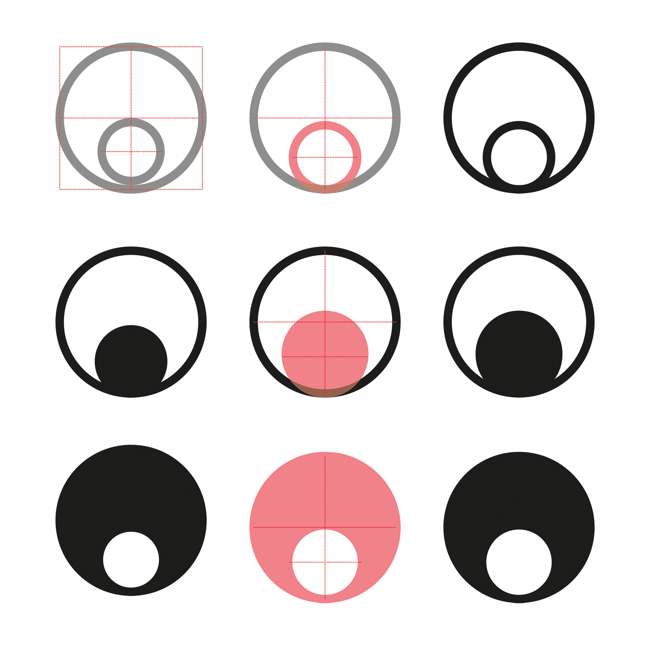 Pet Pod — Symbol construction studies; project archive from Varun Mehta.