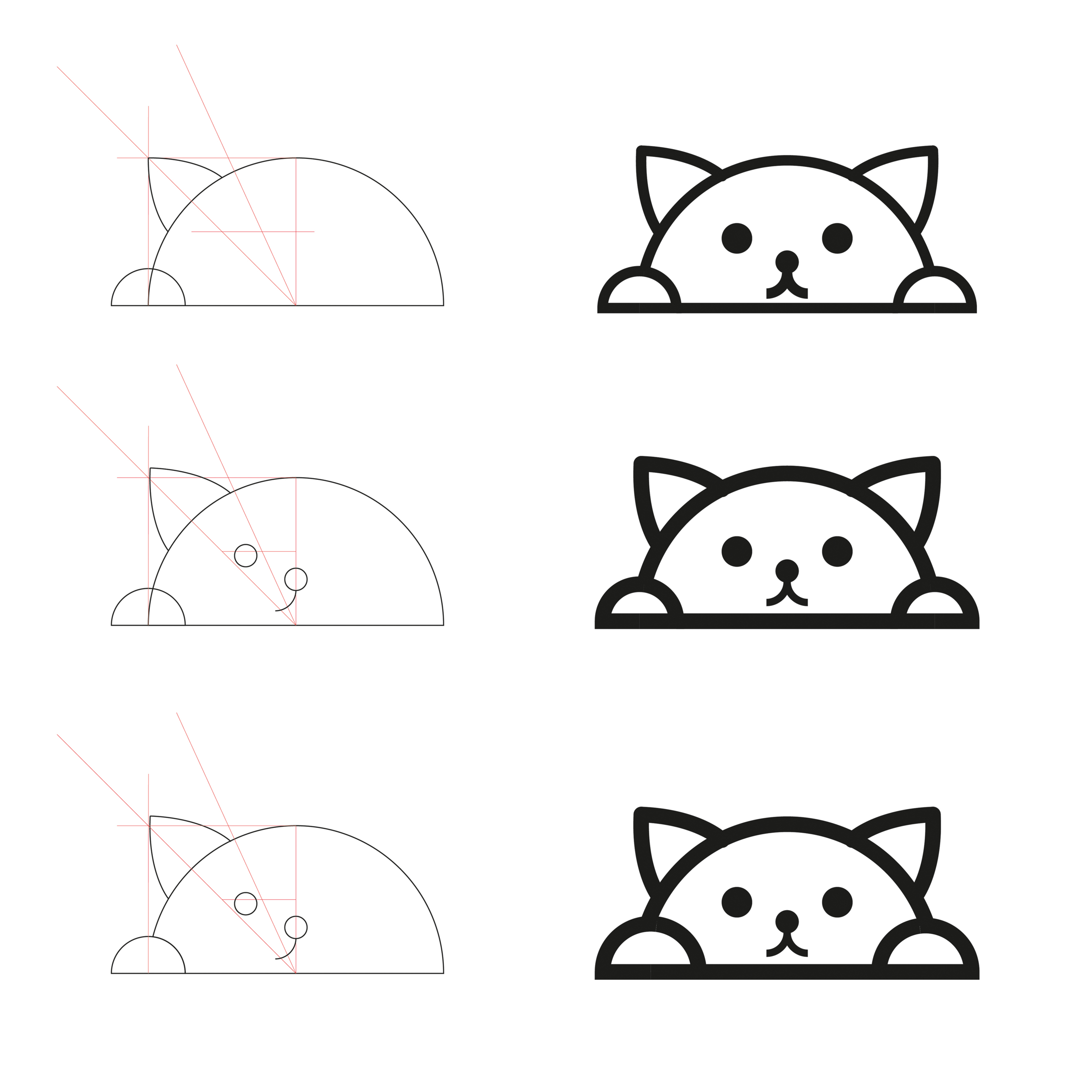 Pet Pod — Cat graphic development; project archive from Varun Mehta.