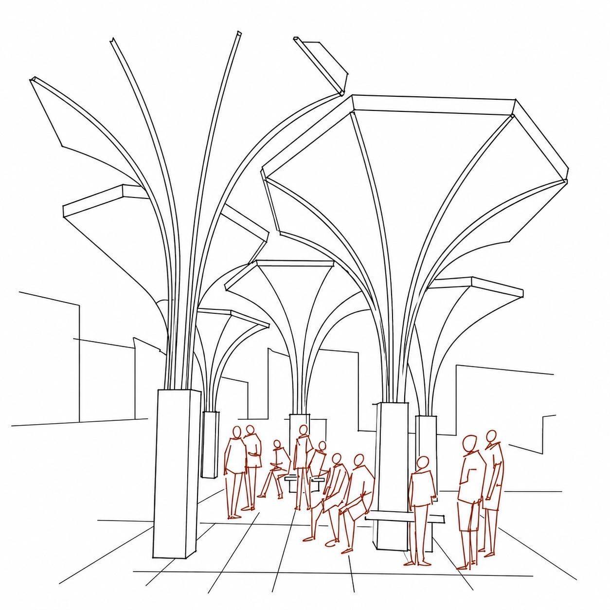 Urban Canopy — concept sketch