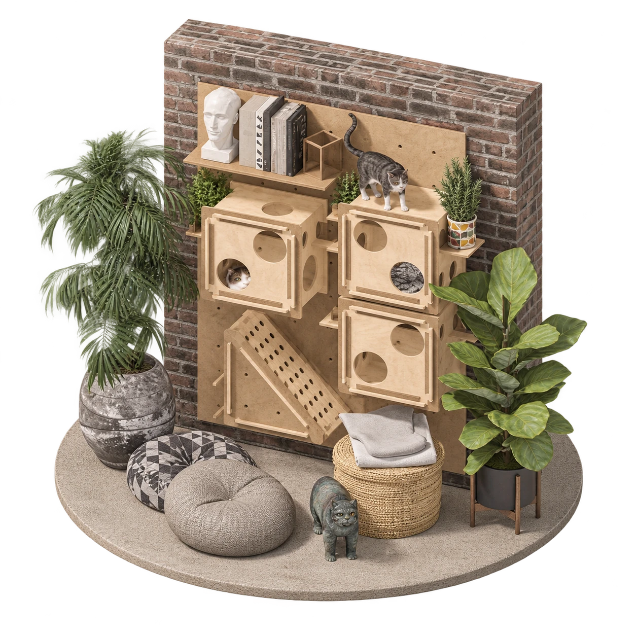 Flatpack Pod — Render