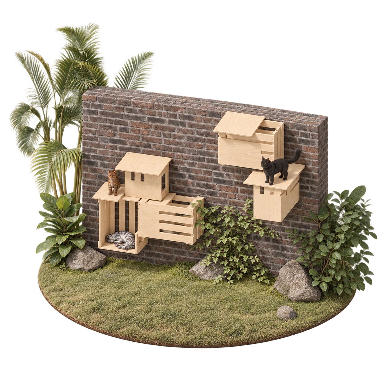 Wall Crate Pod — Render