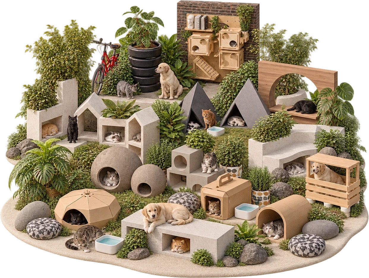 Shared habitats for animals, people and nature.