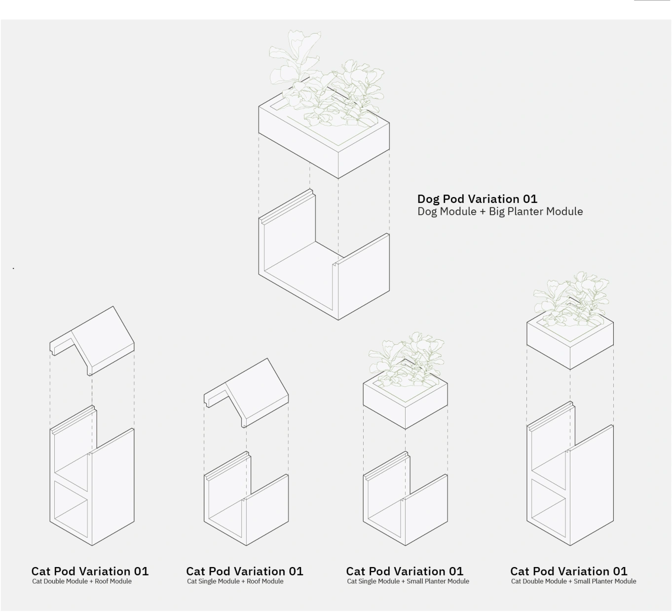 Planter Pod — Technical drawing · source page 4