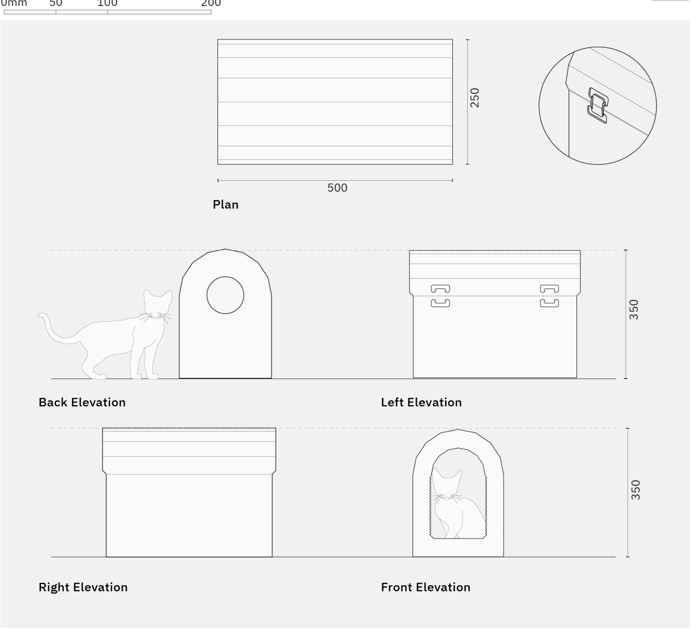 Tunnel Pod — Technical drawing · source page 24