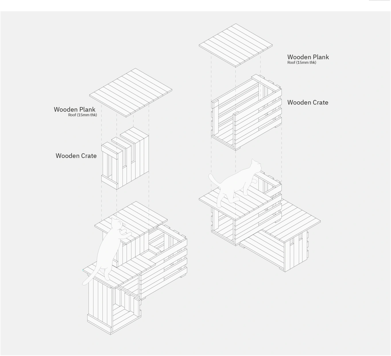 Crate Pod — Technical drawing · source page 44